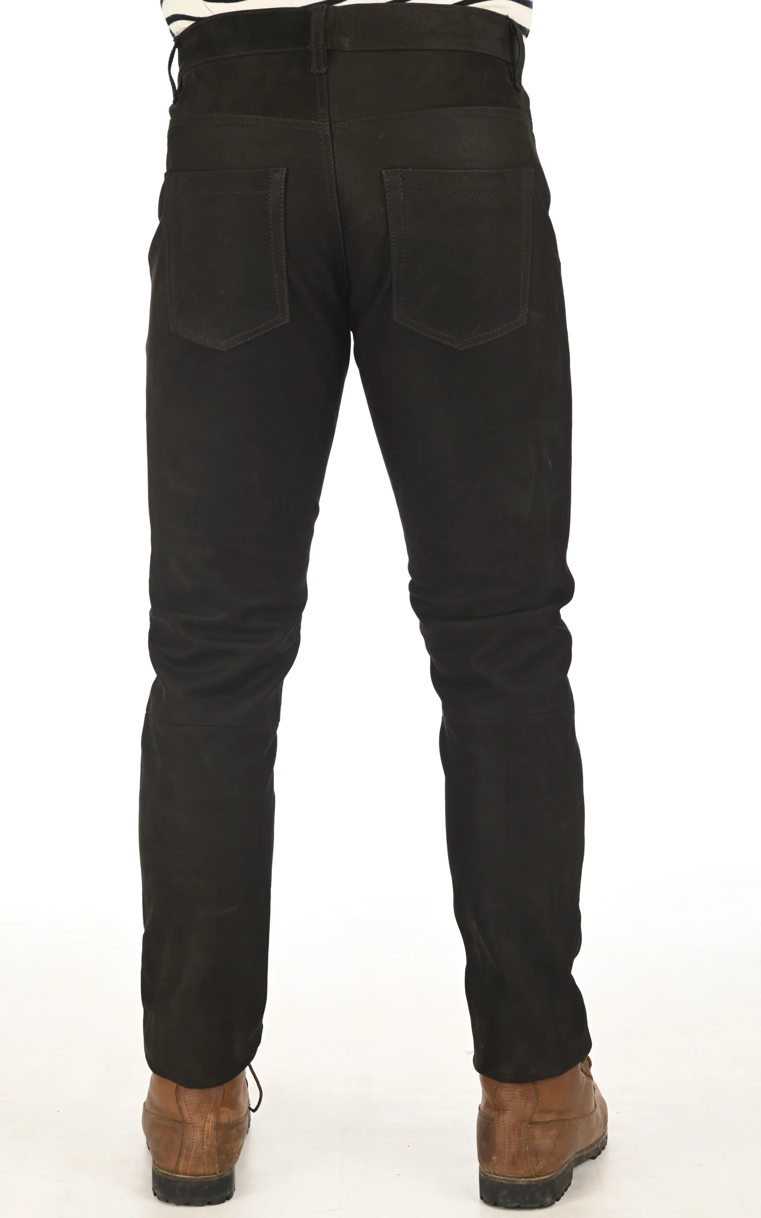 Pantalon cuir Bowling noir – Image 3
