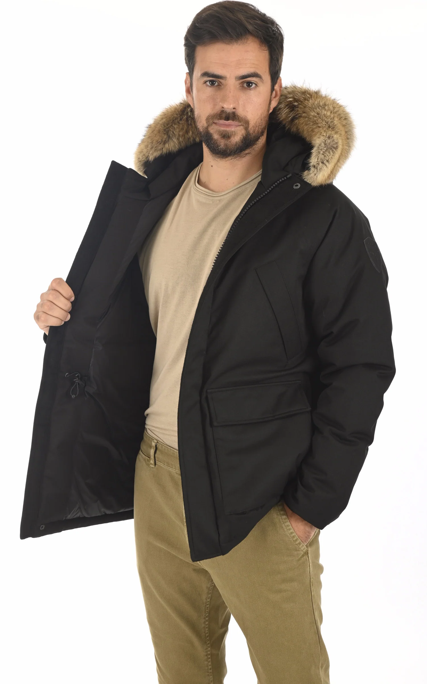 Parka Heritage noir – Image 3