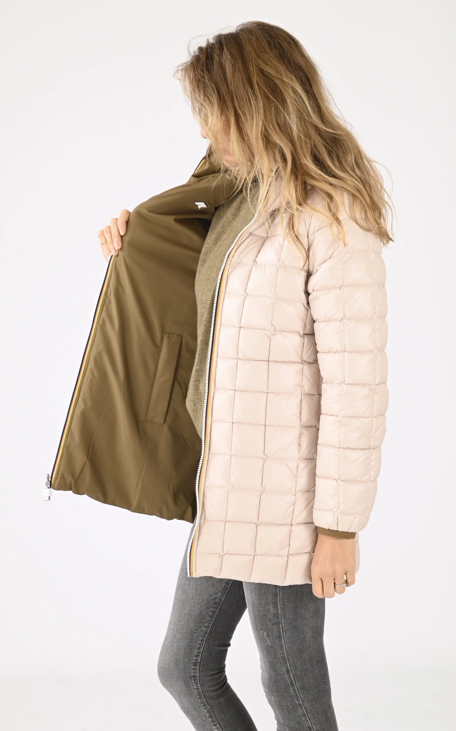 Doudoune réversible Sophie Thermo marron – Image 3
