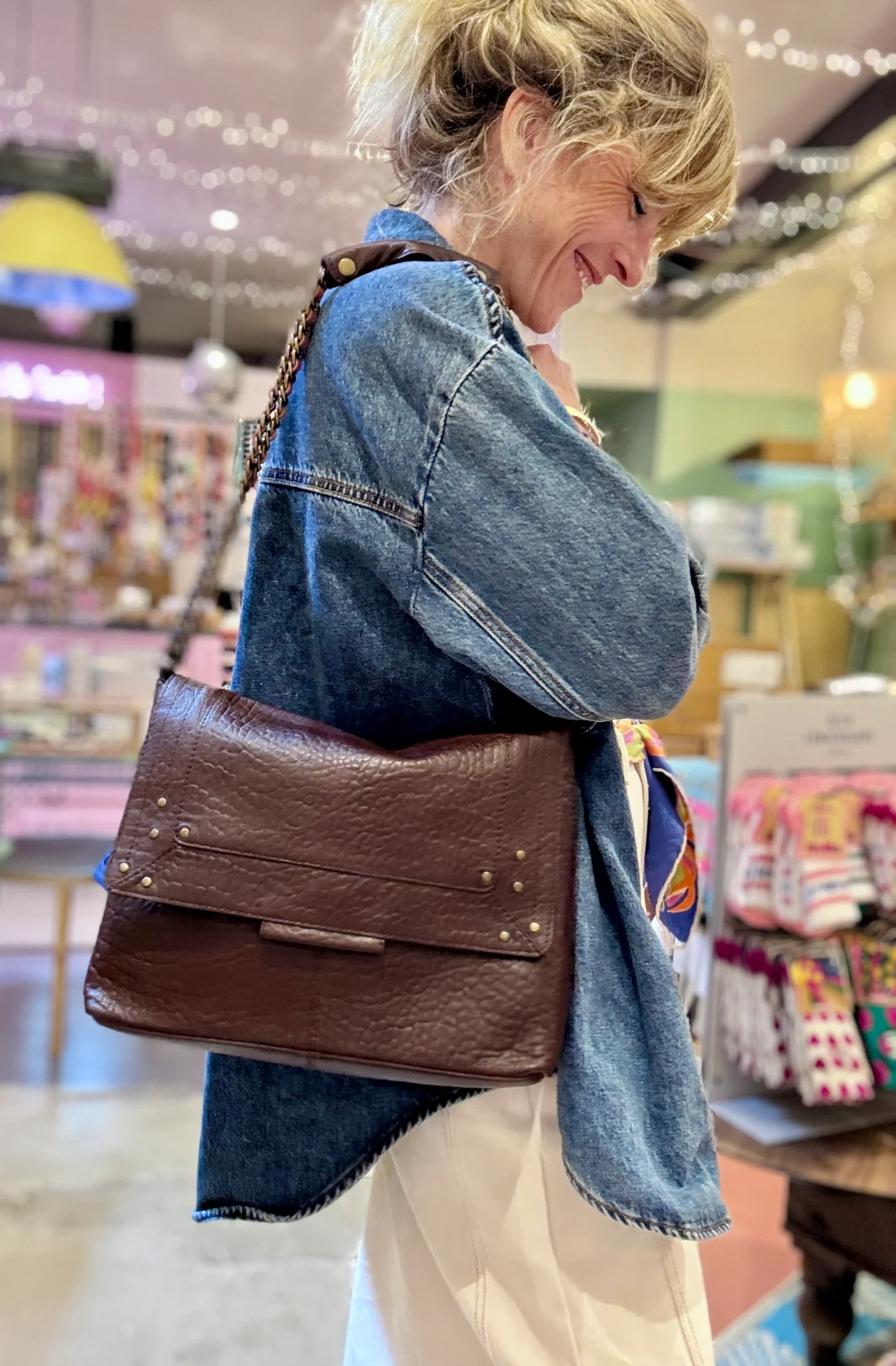 Sac Jeromino bordeaux – Image 4