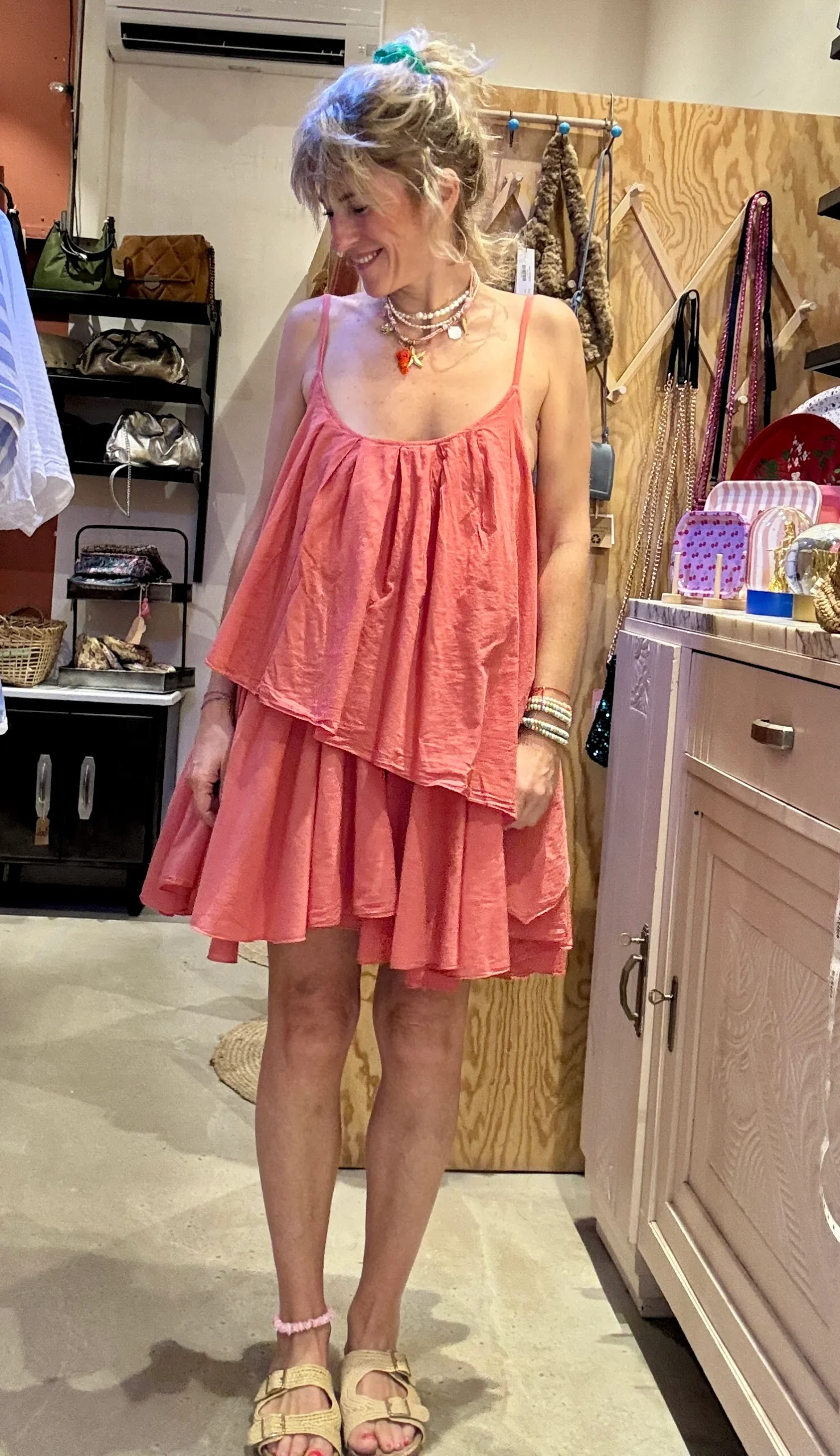 Robe Essentielle corail – Image 5