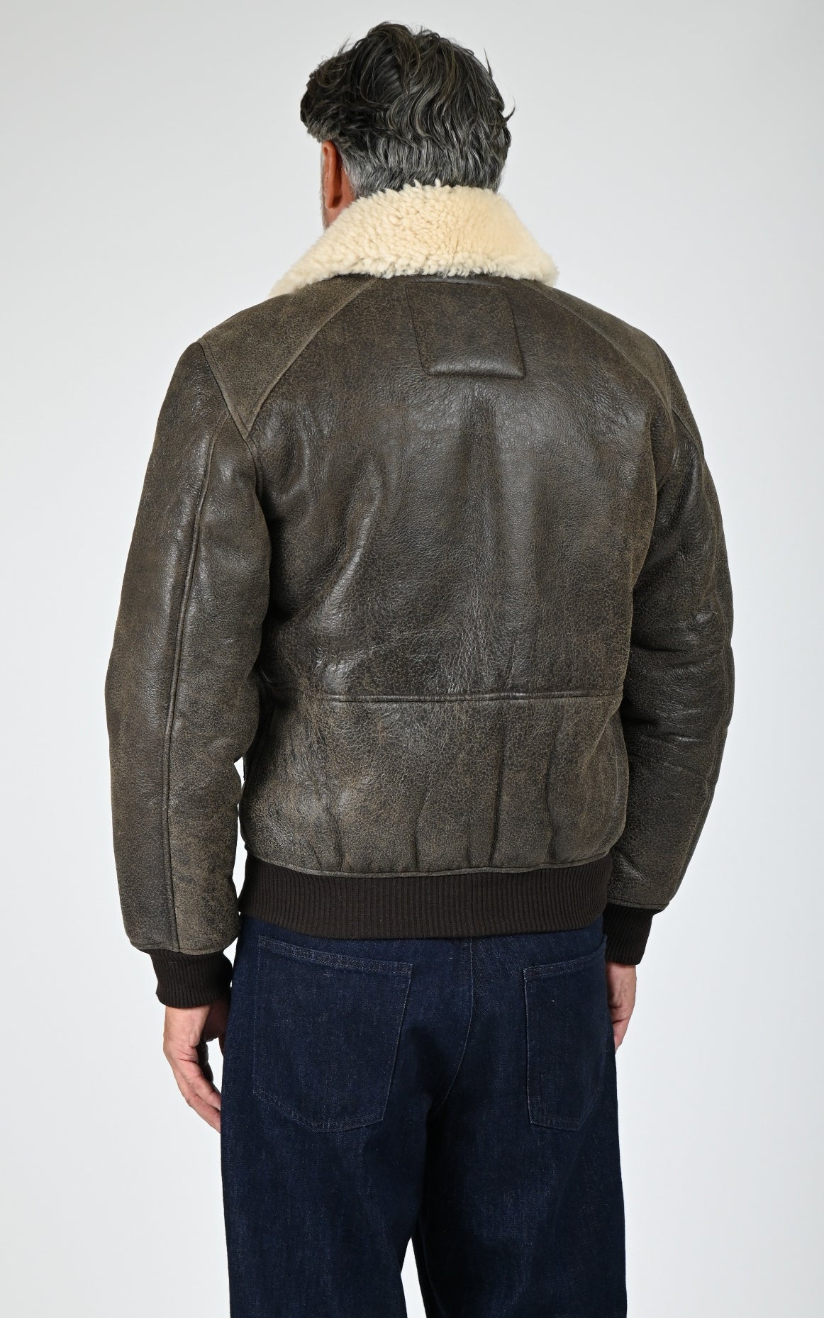 Pilote Mouton Lc Airforce marron – Image 4