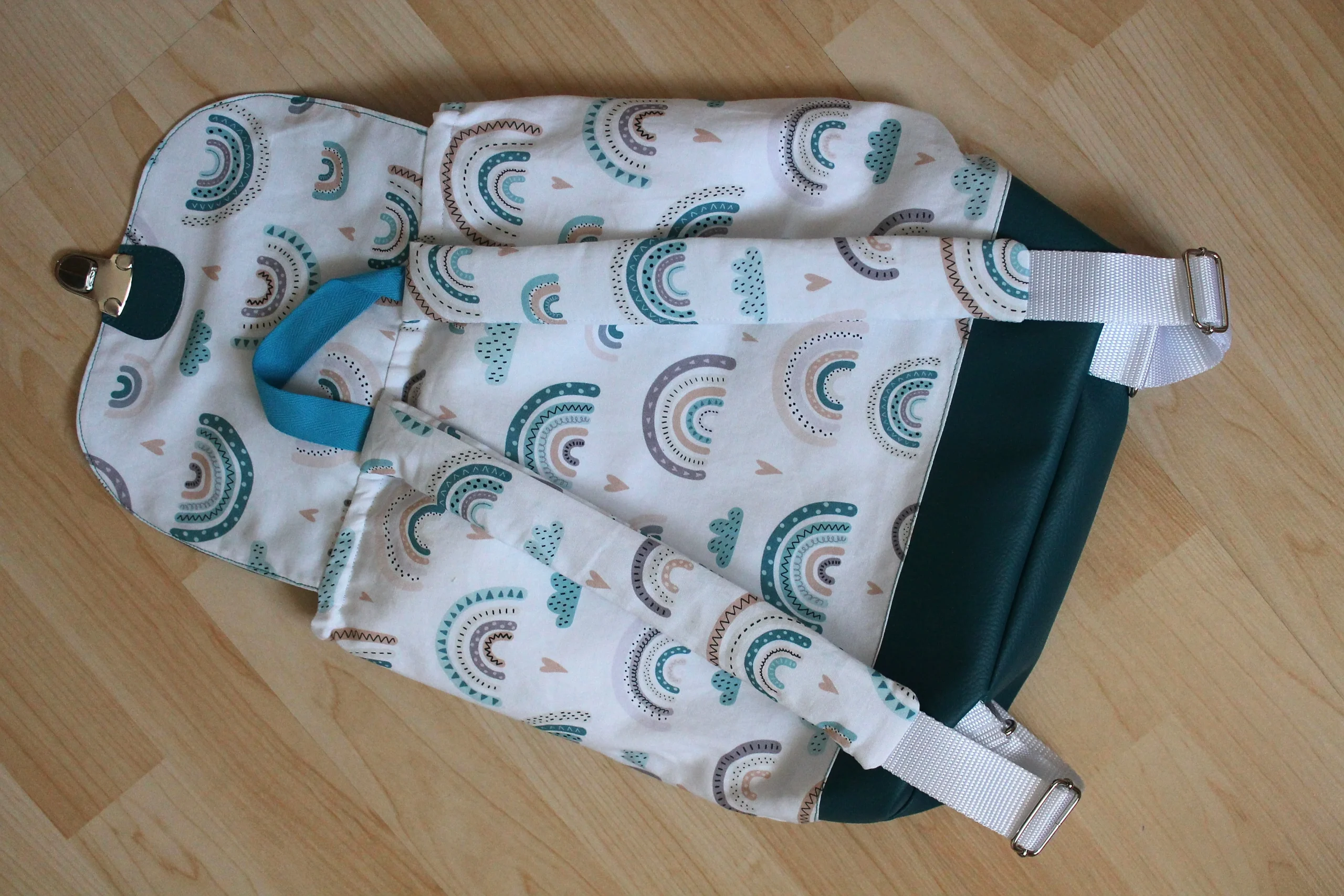 Sac à dos enfant maternelle Arc-en-ciel – Image 3