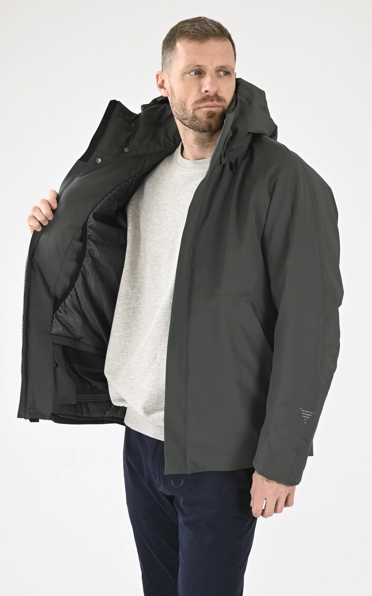 Parka courte vert – Image 3