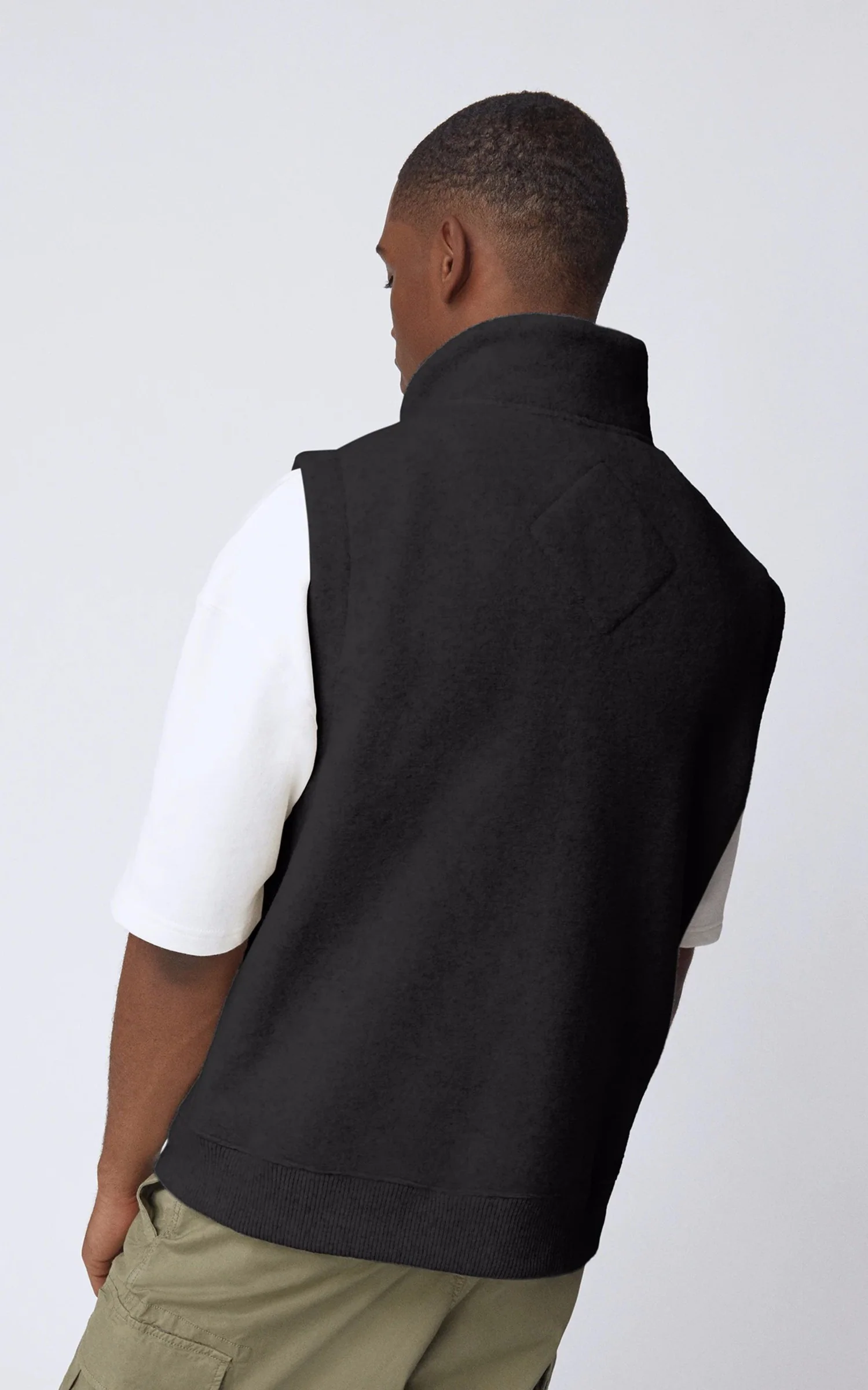 Gilet polaire Mersey noir – Image 3