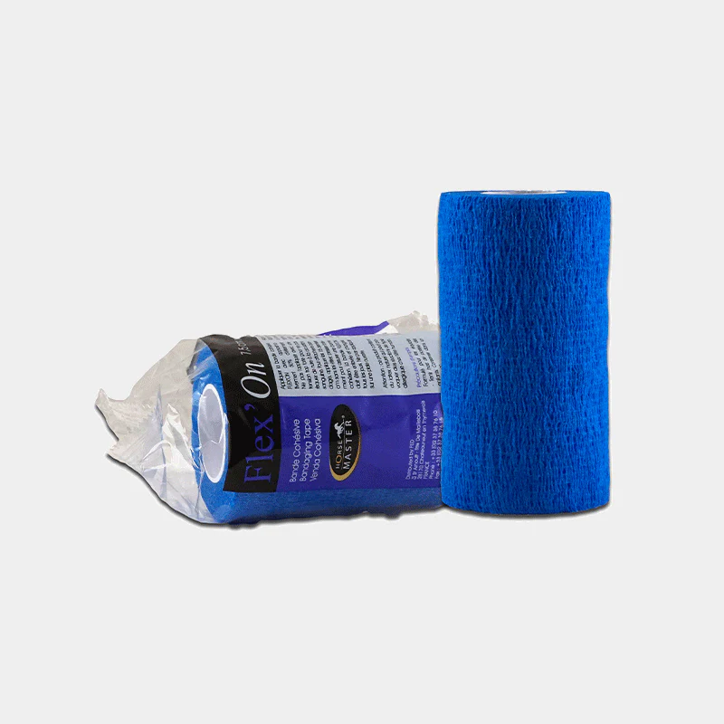 Horse Master - Bande de soin cohésive élastique multi-usage Flex'on bleu – Image 3