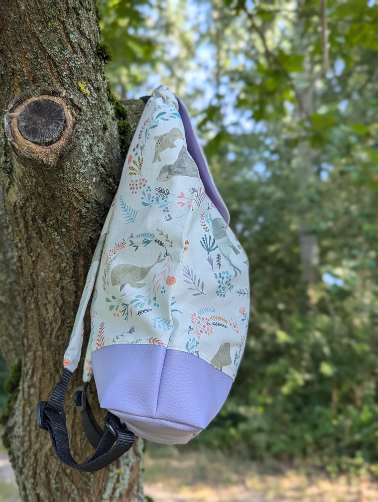 Sac à dos enfant maternelle Douceur Marine – Image 4